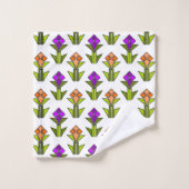 Tulipes (Gant de toilette)