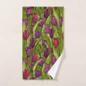 Tulipes (Serviette à main)