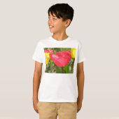 Tulipes à franges T-shirt enfant (Devant entier)