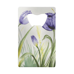Tulipes à ressort pourpre