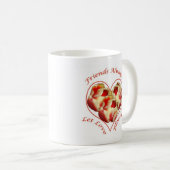 Tulipes, amis, tasse (Devant droit)