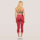 Tulipes arrière - plan capri leggings (Verso)