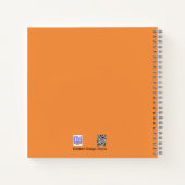 Tulipes colorées et jonquilles Carnet de fleurs (Dos)