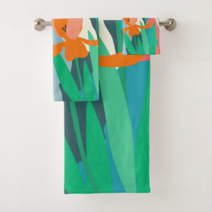 Tulipes d'abricot Blocs de couleurs artistiques mo