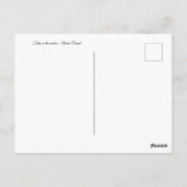 Tulipes dans la carte postale fenêtre (Dos)