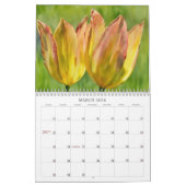 Tulipes dans l'aquarelle Floral Art Calendrier (Mar 2026)