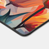 Tulipes d'aquarelle de nom personnalisé (Coin)