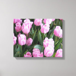Tulipes d'art en toile