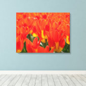 Tulipes D'Art En Toile (Insitu (Plancher de Bois))