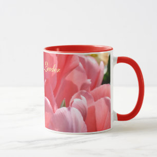 Tulipes de cadeaux de tasses de café du Chef de
