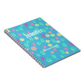 Tulipes de Carnet personnalisées multicolores (Côté Droit)