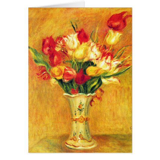 Tulipes de Pierre Renoir, Impressionnisme Vintage (Devant)