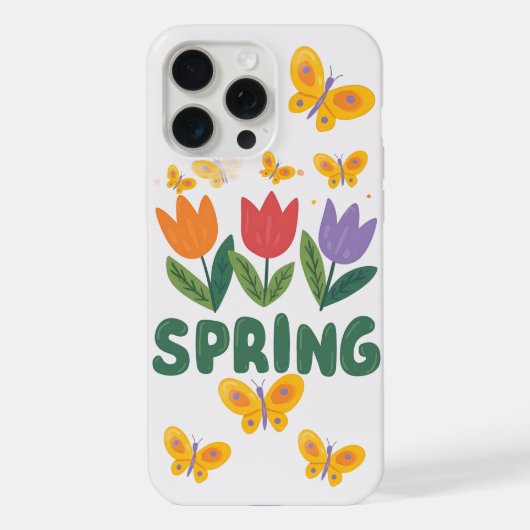 Tulipes de printemps  (Verso)