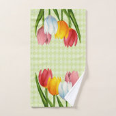 Tulipes de ressort (Serviette à main)