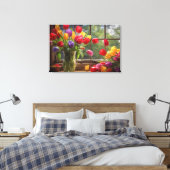 Tulipes d'impression en toile (Insitu(Chambre))