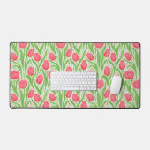 Tulipes en rouge et vert (Clavier et souris)