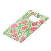 Tulipes en rouge et vert (Dos Angle)