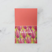 Tulipes et Cartes de remerciements (Intérieur)