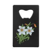 Tulipes et jonquilles Fleurs Fond noir (Dos)