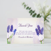 Tulipes et Lavender Merci Cartes (Debout devant)