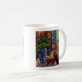 Tulipes et pommes 11 oz Mug classique (Devant droit)