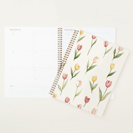 Tulipes Fleurs Jaune Rose (Devant avec enveloppe)