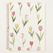 Tulipes Fleurs Jaune Rose (Devant)