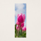 Tulipes Marsala Floral Élégant Verse Bible (Dos)