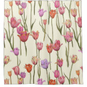 Tulipes néerlandaises Douche rideau (Devant)