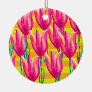 Tulipes Néerlandaises, Ttripes Circle Ornement