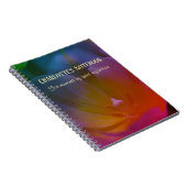 Tulipes Nom et message Carnet floral ou journal (Côté Droit)