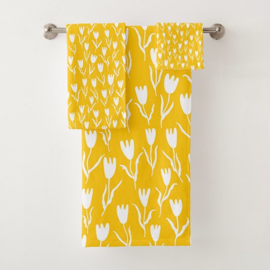 Tulipes pop couleur - Mustard jaune (En situation)
