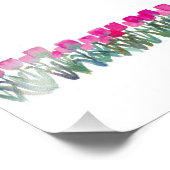 Tulipes roses 7"x 5", Papier photo Kodak Prof (Sat (Coin)