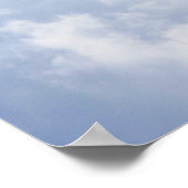 Tulipes roses Ciel bleu Nature Kids Room Poster (Coin)