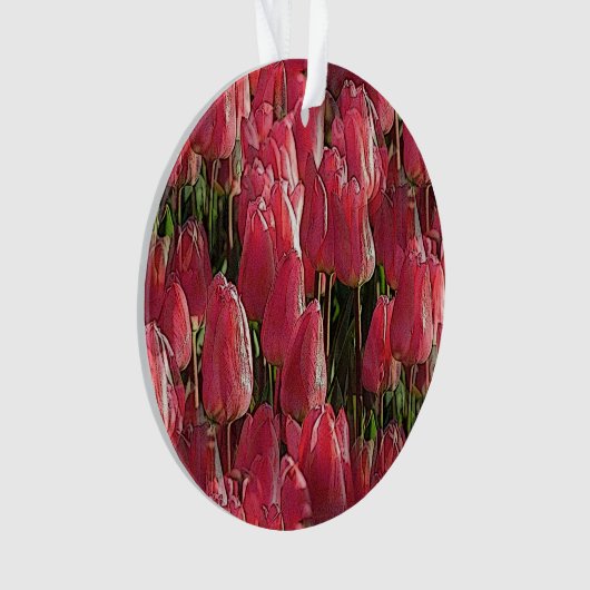 Tulipes roses florales (devant)