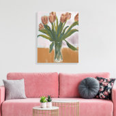 Tulipes roses Peinture sur toile (Insitu(Salon))