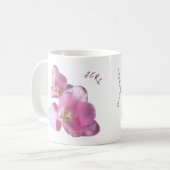 Tulipes roses Sunny Flower Mug (Devant gauche)