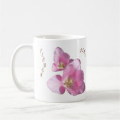 Tulipes roses Sunny Flower Mug (Gauche)