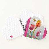 Tulipes roses Tulipes Carnet de fleurs florales (Intérieur)