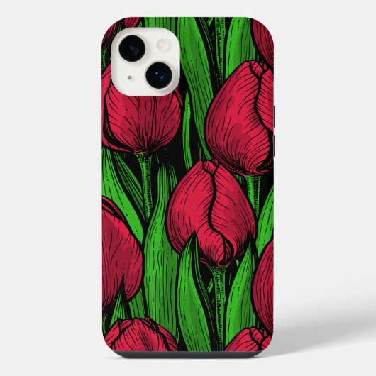 Tulipes rouges (Verso)