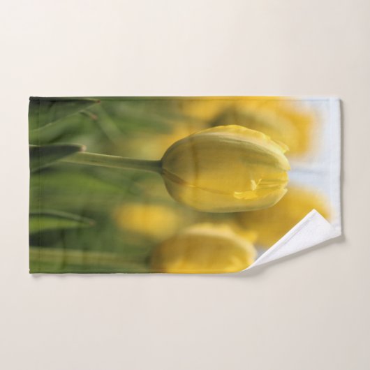 Tulipes solaires (Serviette à main)