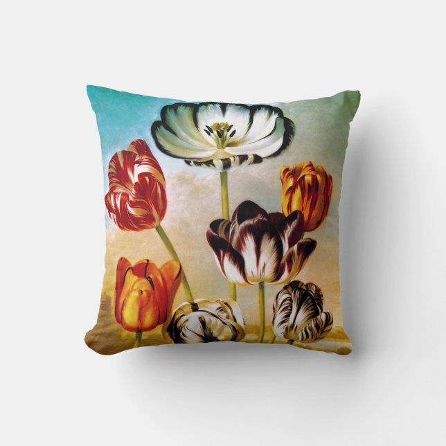 Tulipes Sous Le Coussin Ciel (Recto)