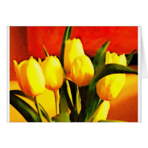Tulipes (style de peinture à l'huile)