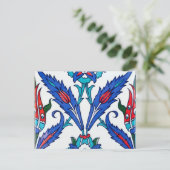 tulipes turques Carte postale (Debout devant)