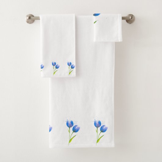 Tulipes violettes bleues (En situation)