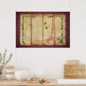 Tulipomania Graph (byzanti) Poster (Keuken)