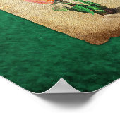 Tulipomania Graph (green) Poster (Hoek)