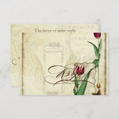 Tulips Angel Wings Swirl Tea Sined RSVP (Voorkant / Achterkant)