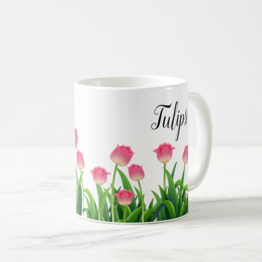 Tulips Café Mug (Devant droit)