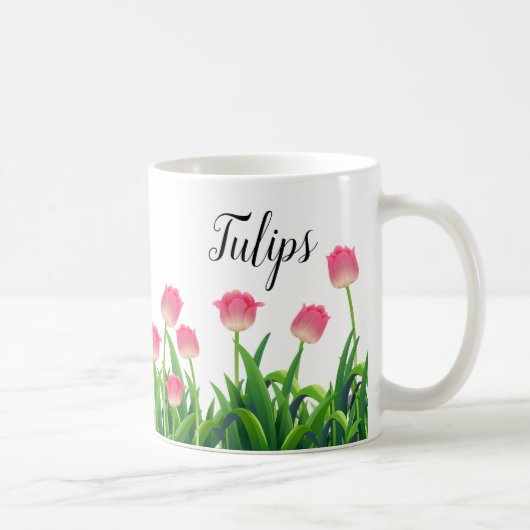 Tulips Café Mug (Droite)